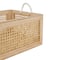 Brown Rattan Woven Storage Basket Set, 3ct.